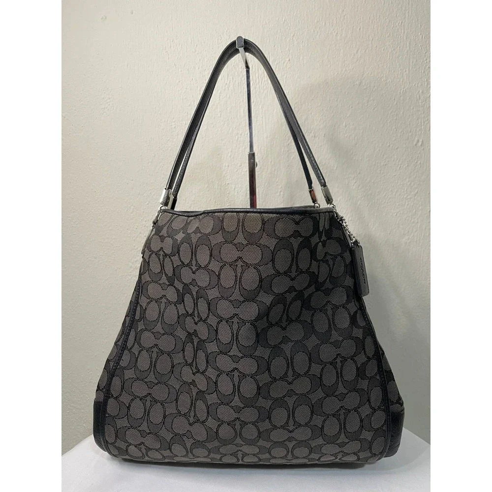 Authentic Coach Signature Phoebe Tabby Tote Bag - Picture 1 of 9